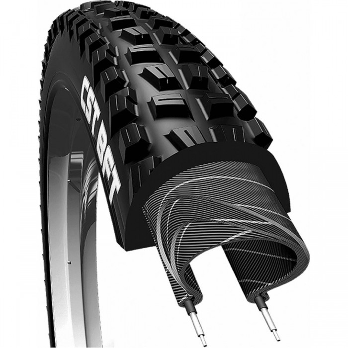 29x2.25 CST BFT MTB Tire 60 TPI TL Ready Folding - All-Mountain & Freeride - 1