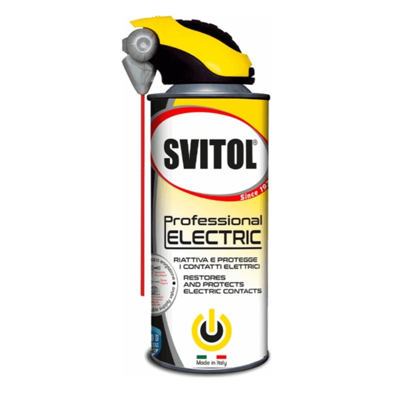 Svitol Electric Contact Cleaner 400ml - Safe Dielectric for Plastics, Metals, Rubber - 1