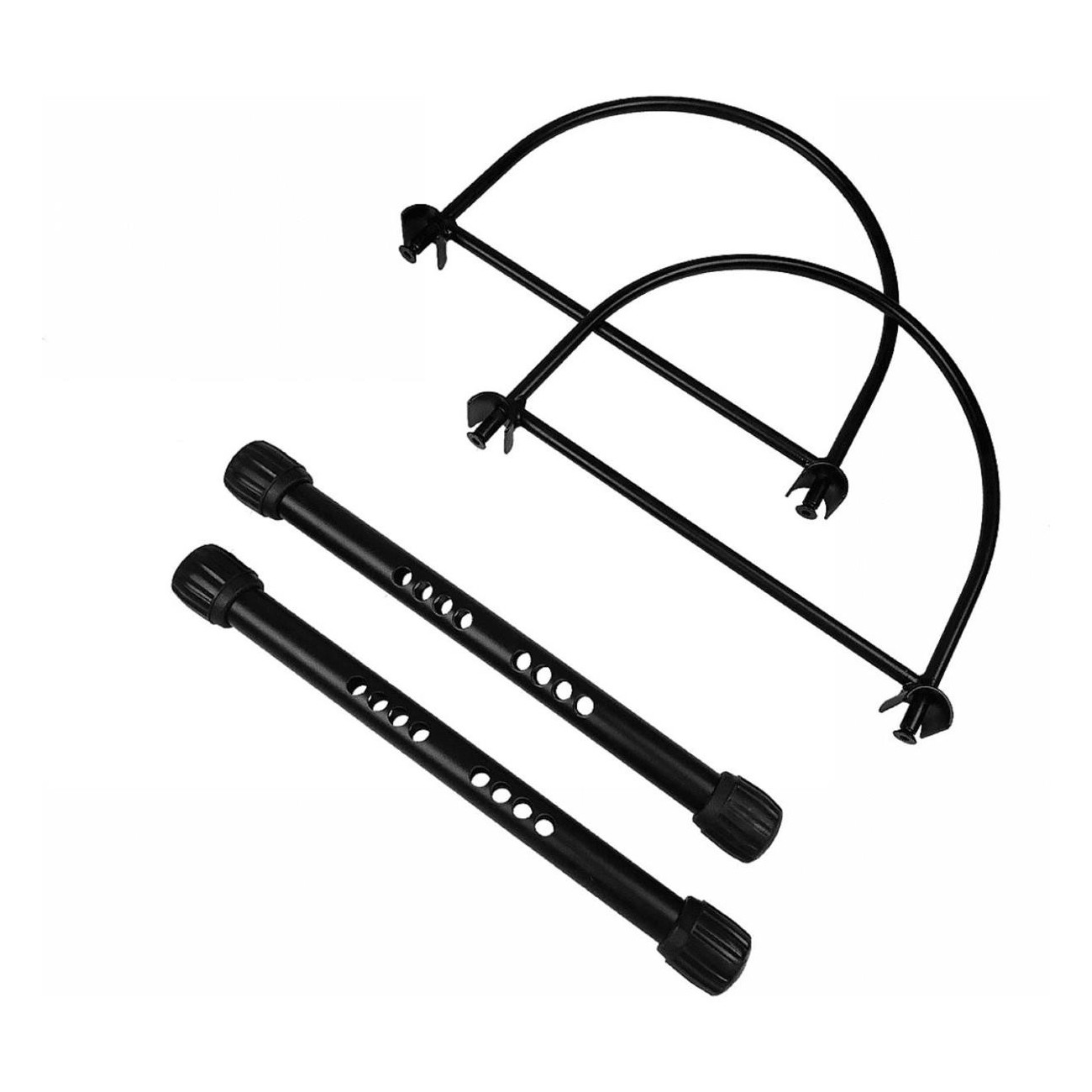 Adjustable and Removable Floor Bike Rack for 1 Bicycle - 2