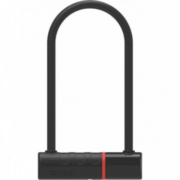 Candado en arco K-Traz U11 Negro 230x115x11 mm con soporte y doble llave - 1