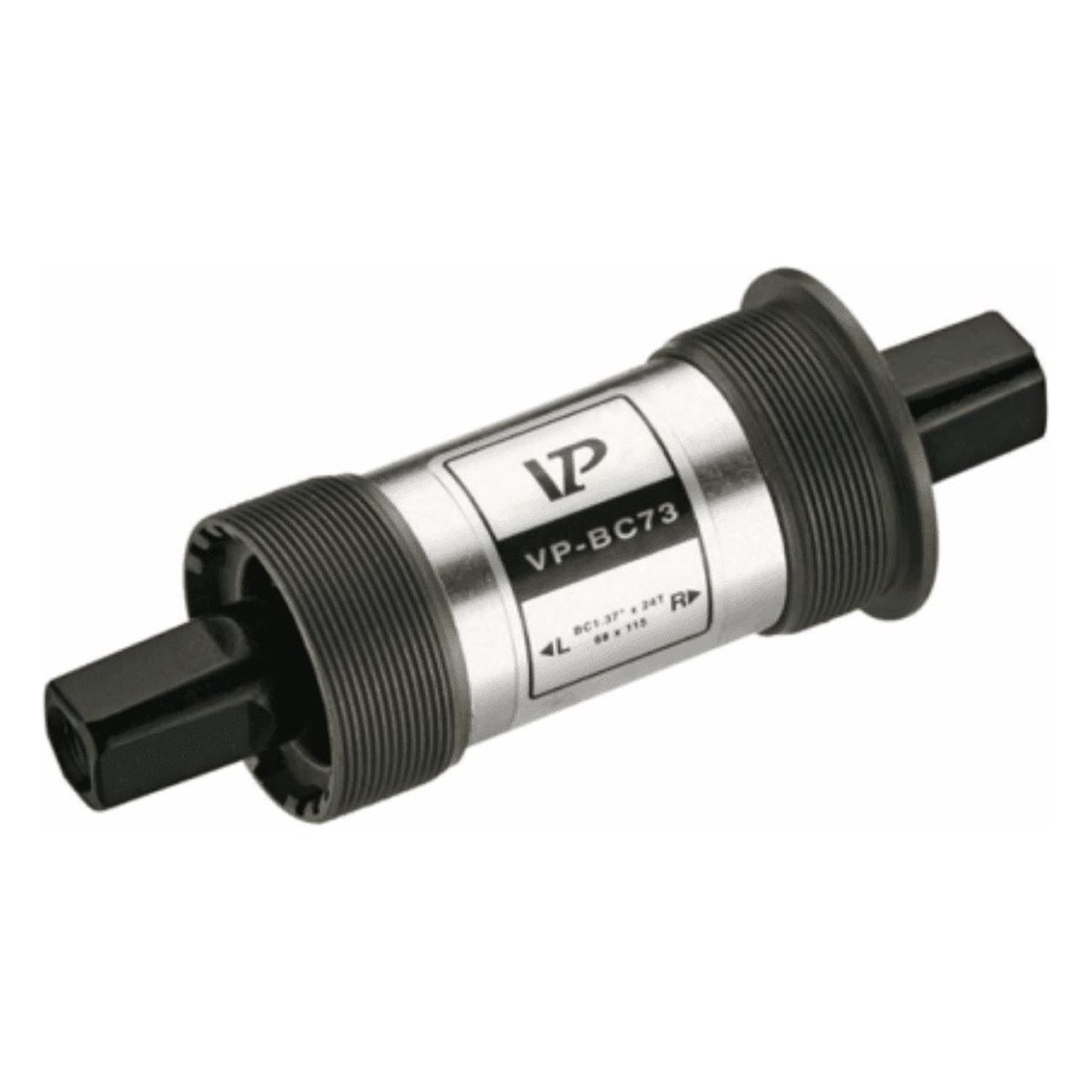 ITA70 Steel Bottom Bracket, Square Thread 107mm, Diameter 36mm, Width 70mm - 1