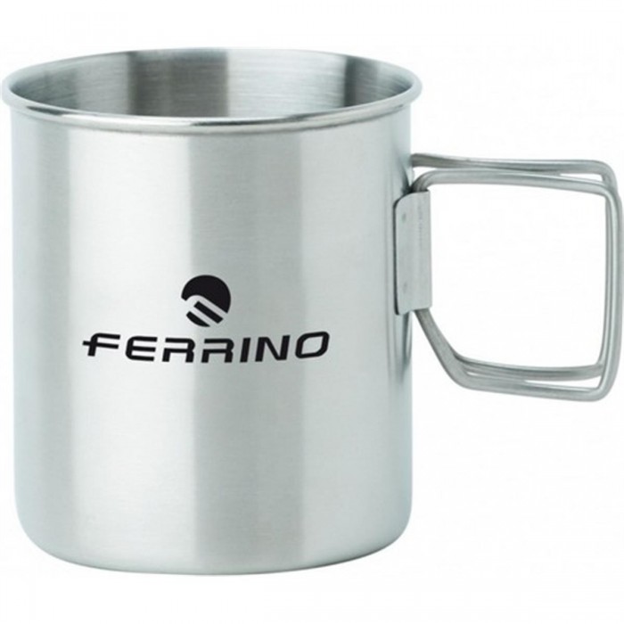 Taza de acero inoxidable para camping 100g 7,5x8cm - 1