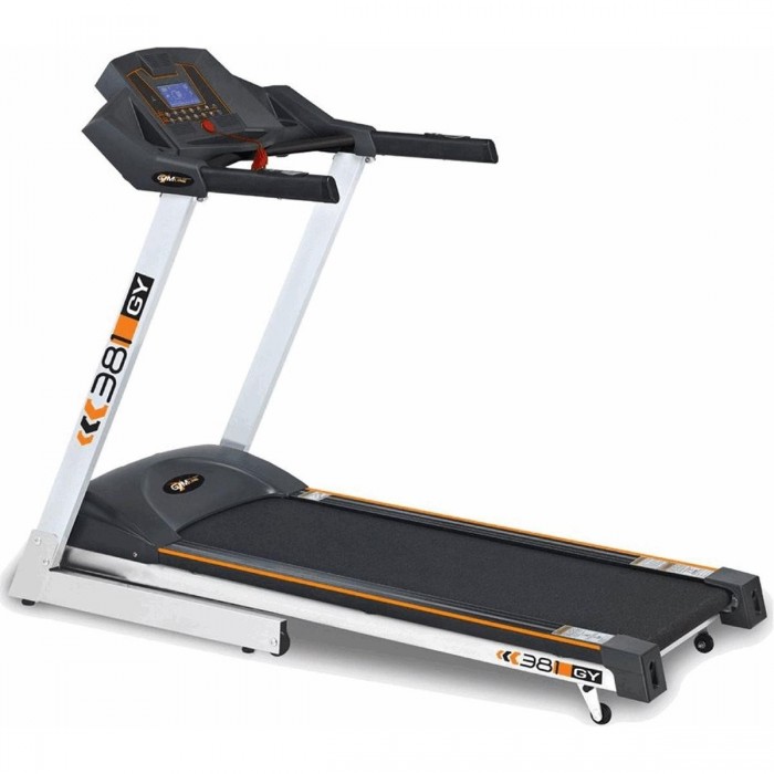 GY-381 Treadmill with 1.5 HP Motor, 13 km/h Speed, LCD Display, 2 Incline Levels - 1