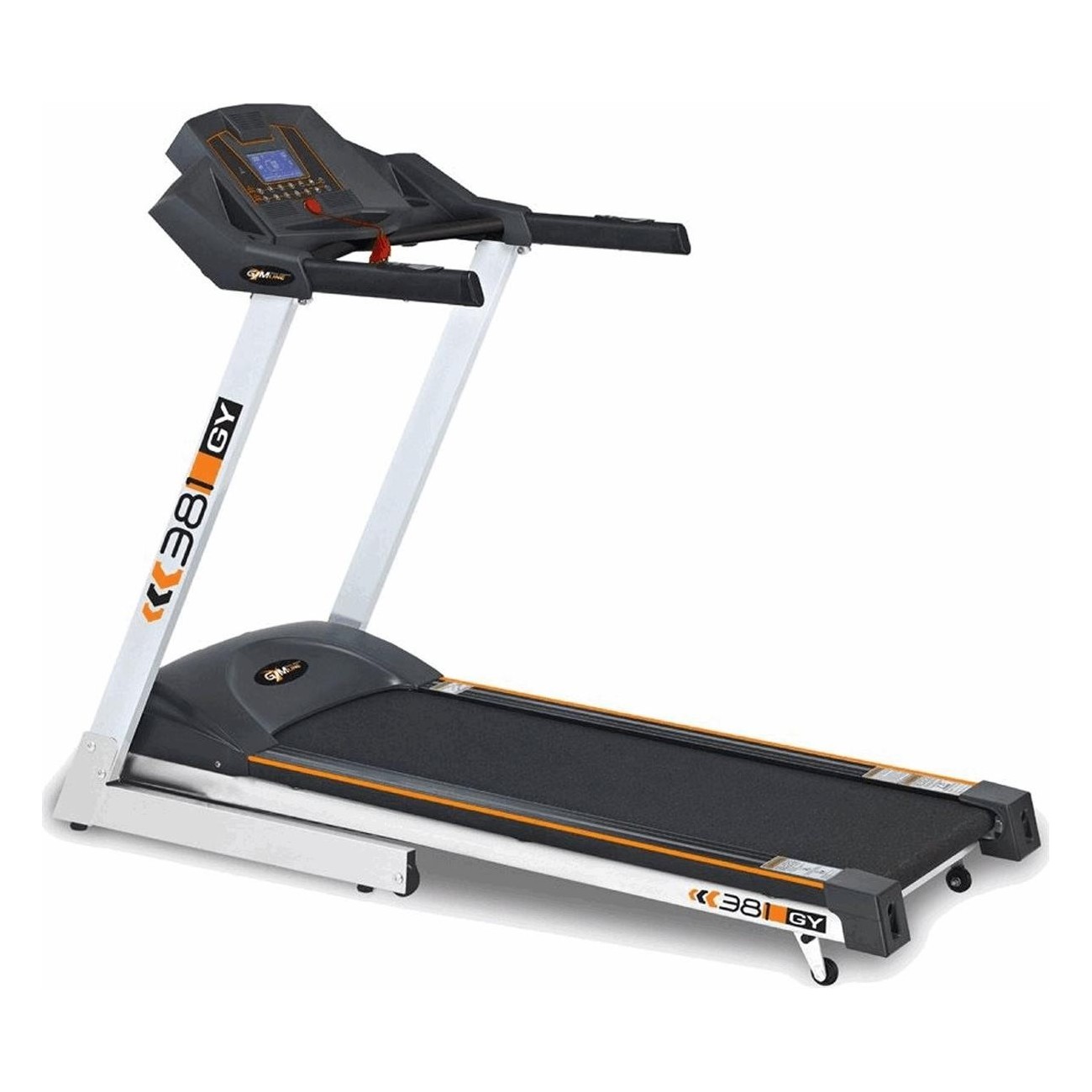 GY-381 Treadmill with 1.5 HP Motor, 13 km/h Speed, LCD Display, 2 Incline Levels - 1