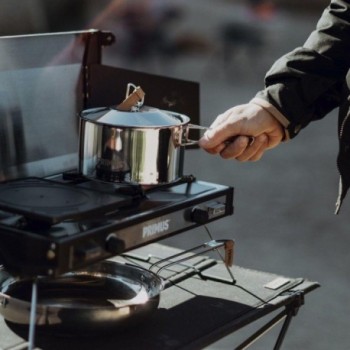  Ensemble de casseroles et poêles en acier inoxydable pour camping  - 7