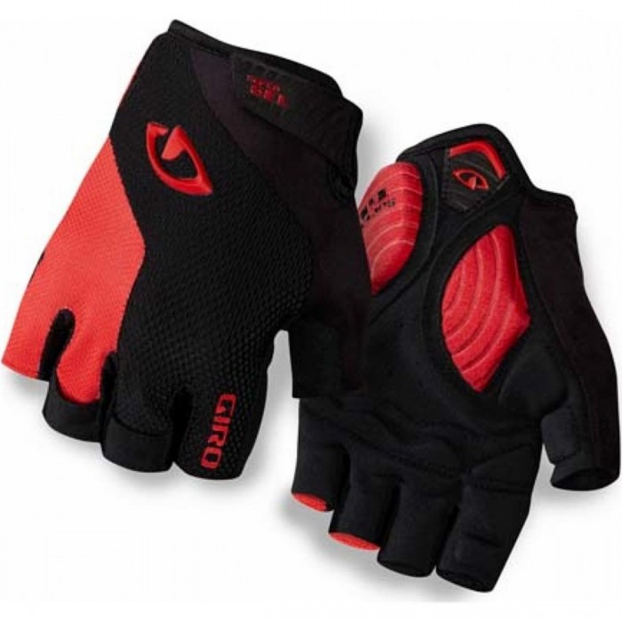 Gants d'Été Routes Dures SuperGel Noir/Rouge XXL - Confort et Performance Supérieurs - 1