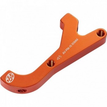 Avid IS-PM 200 mm Brake Disc Adapter for Rear Wheel - Orange, Durable Aluminum - 1