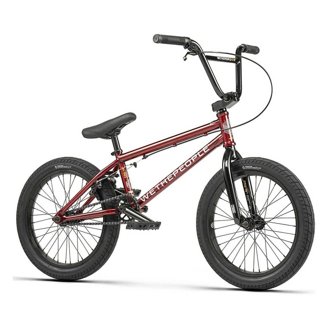 Wethepeople CRS 18' BMX Bike - Sturdy Frame and High-Quality Components - 1