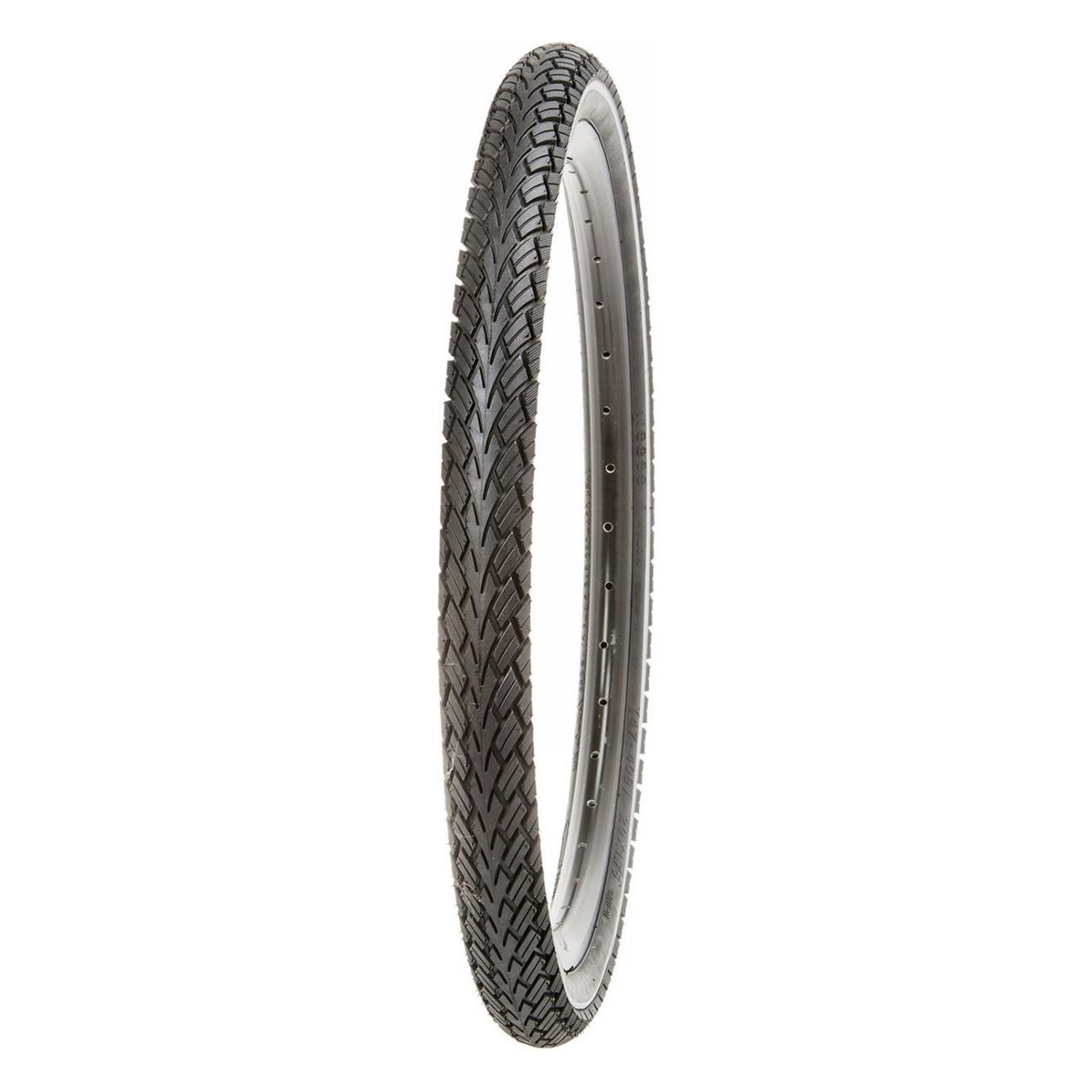 Kujo One0One A Protect 700x40C Black Tire with Reflective Stripes - 1