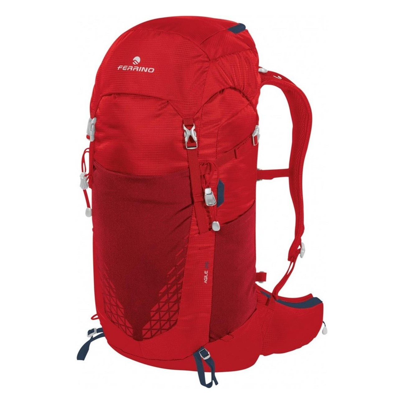 Sac à dos Agile 25L Rouge pour Trekking - 1