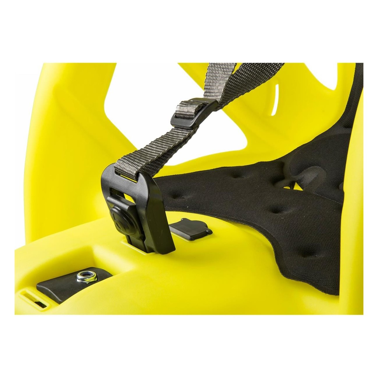 Sillín para Niños Light Amarillo Neón con Fijación Rápida, Máx 22 kg - 2