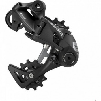 Dérailleur Arrière GXD-H 7 Vitesses, Cage Moyenne en Aluminium, Noir - 1