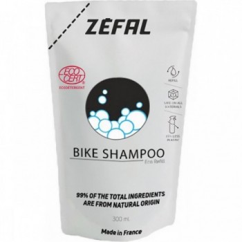 Kit Detergente Ecologico Zefal Bike Shampoo 1L con 3 Ricariche Concentrate - 2 - Pulizia bici - 3420586601038