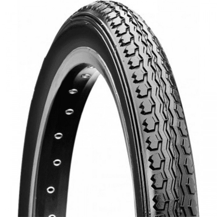 CST 14x1.75 Black Rigid Tire for City Trekking - Model C97N, 390g - 1