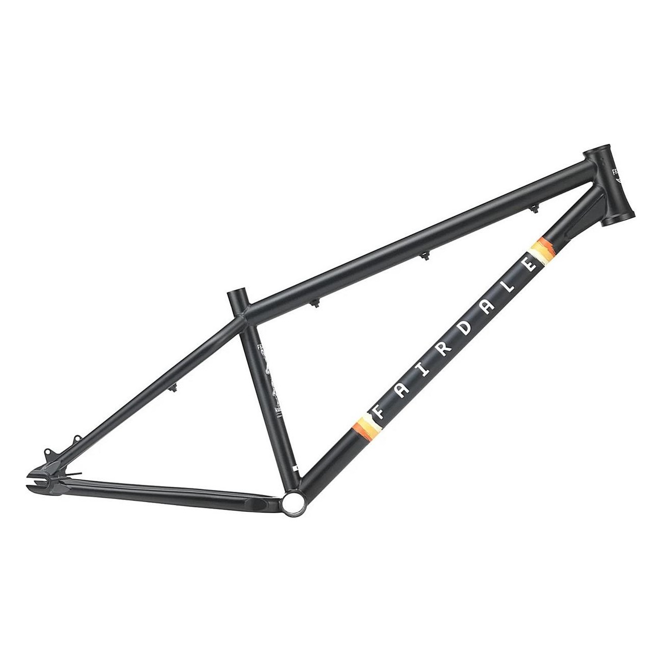 Fairdale Harraiser DJ 26' Frame Matte Black - 4130 CrMo Dirt Jump Frame - 1