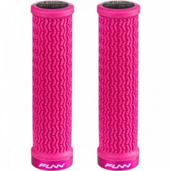 HOLESHOT 31mm Griffe mit CNC Aluminium Rosa Klemme, 115g - FUNN - 1