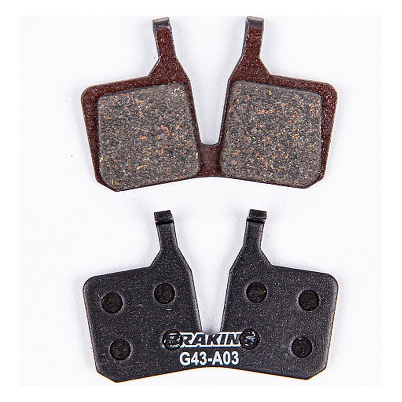 Organic Brake Pads Magura MT 5/7 - Set 1, Semi-Metallic for Quiet Braking - 1