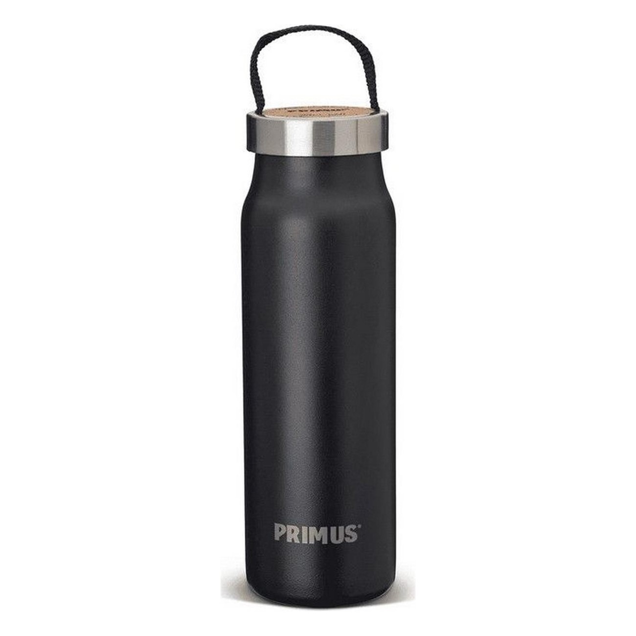 Thermosflasche Klunken 0.5L Schwarz - Ideal für Kånken Rucksack, Edelstahl - 1