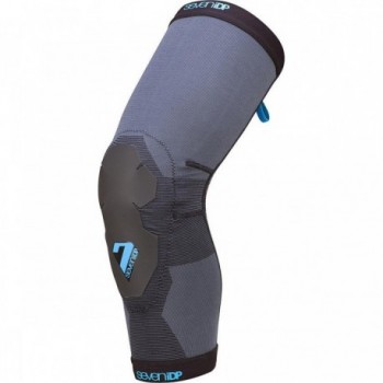 Project Lite Knee Brace Black-Blue Size S - Rigid and Ultra-Light Protection for Runners and Cyclists - 1