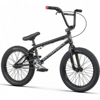 Bicicleta BMX Wethepeople CRS 18' MY2021 - Negro, Marco Robusto y Componentes de Alta Calidad - 1