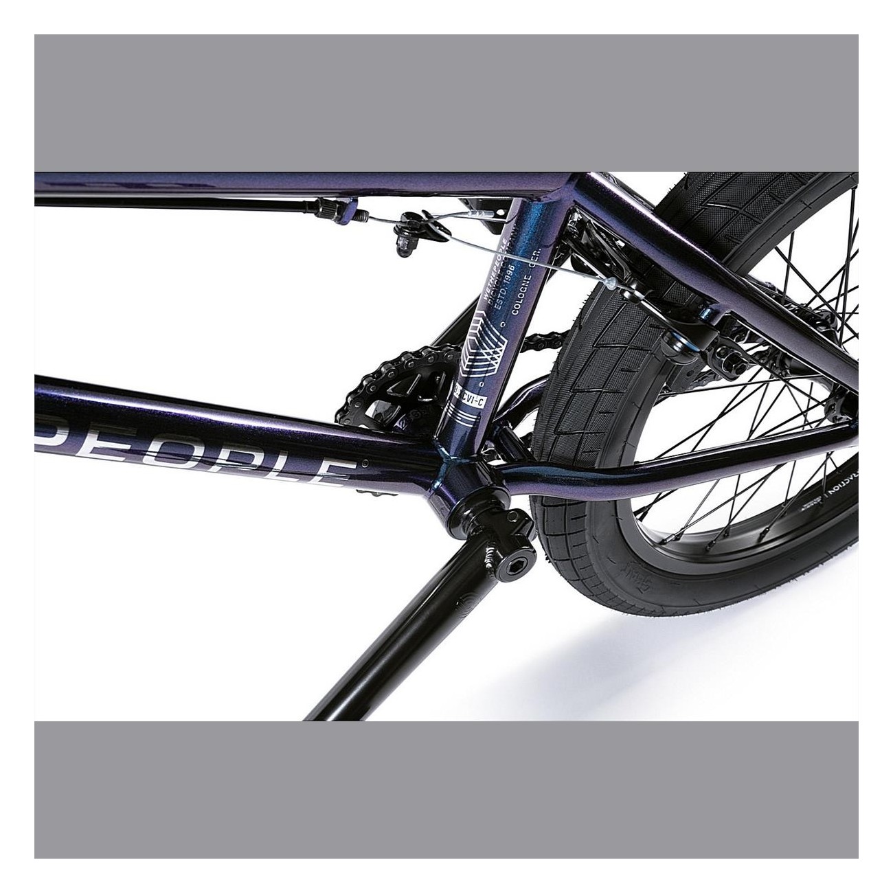 Bicicletta BMX Wethepeople CRS 18' MY2021 - Nero, Telaio Robusto e Componenti di Alta Qualità - 2 - Bmx - 4055822506946