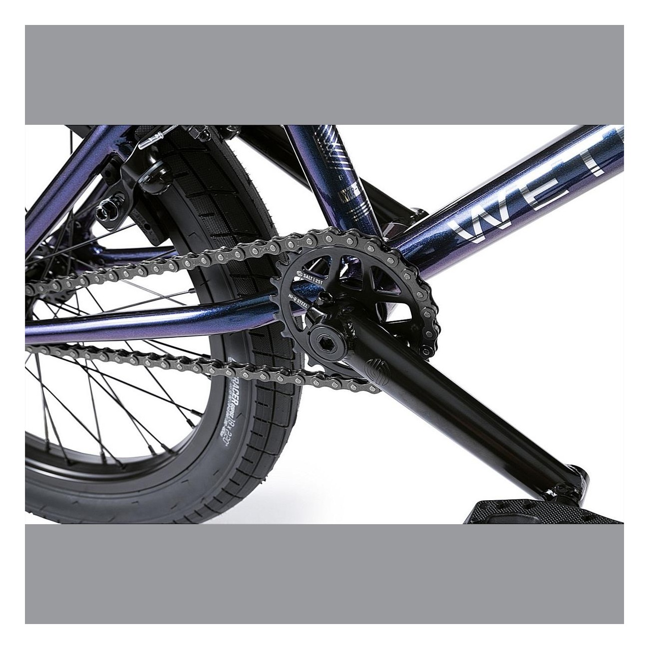 Bicyclette BMX Wethepeople CRS 18' MY2021 - Noir, Cadre Robuste et Composants de Qualité - 3