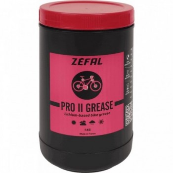 Graisse au Lithium Pro II 1kg - Lubrifiant Imperméable et Résistant à la Chaleur - 1