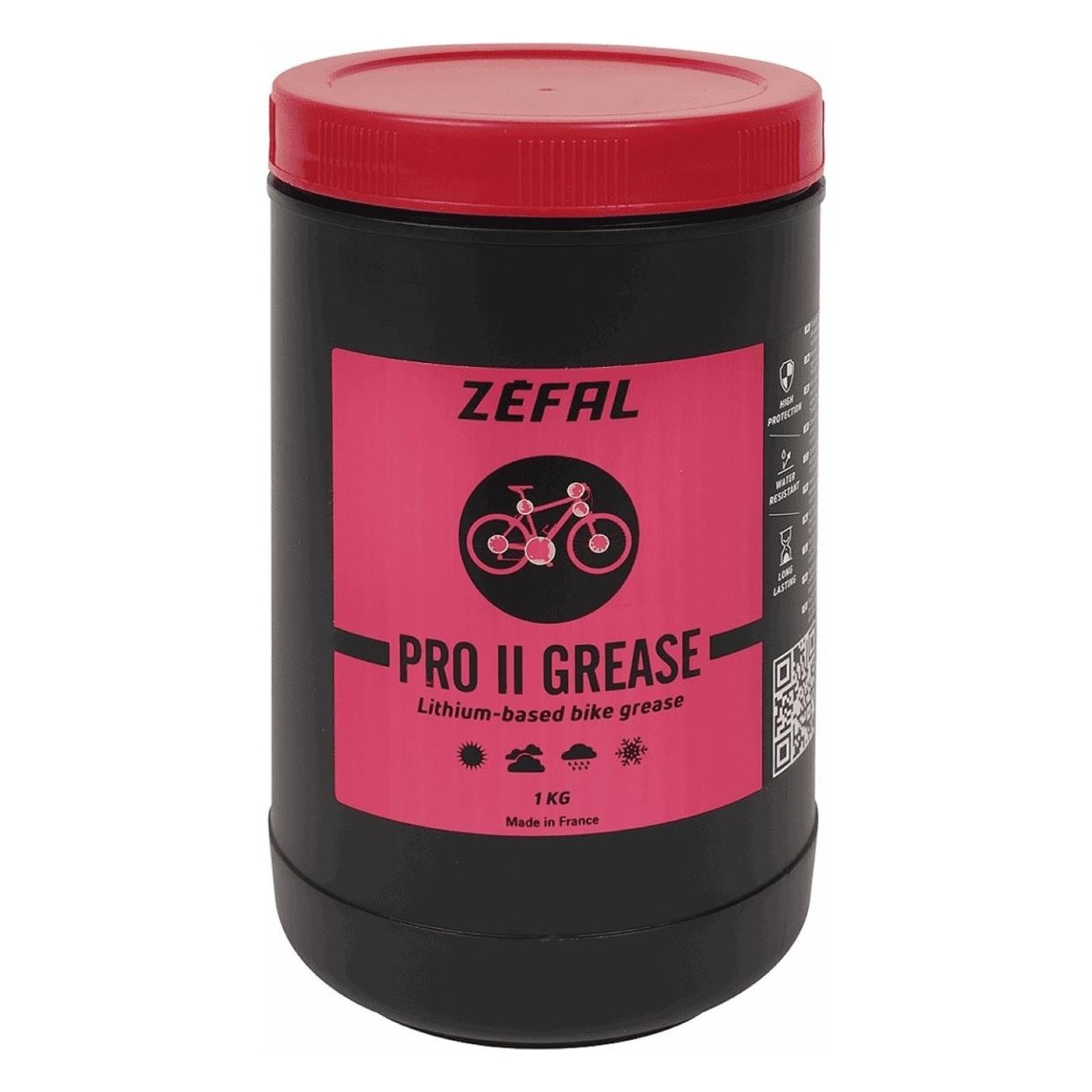 Lithium Grease Pro II 1kg - Wasserfester und Hitzebeständiger Schmierstoff - 1