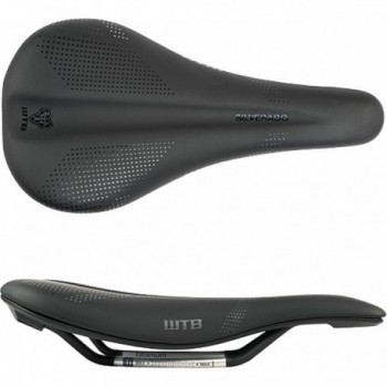 Selle Silverado 265 Medium en Acier Noir avec Technologie de Cartographie de Pression - 1