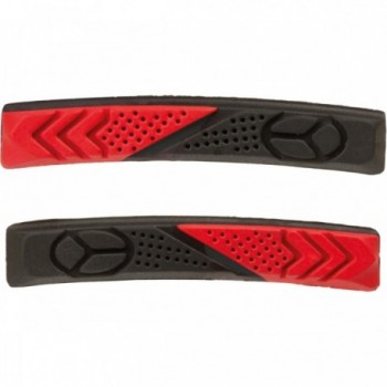 Garnitures de frein V M-Wave BPR-VC-Dual 72mm Rouge/Noir, Paire - 2