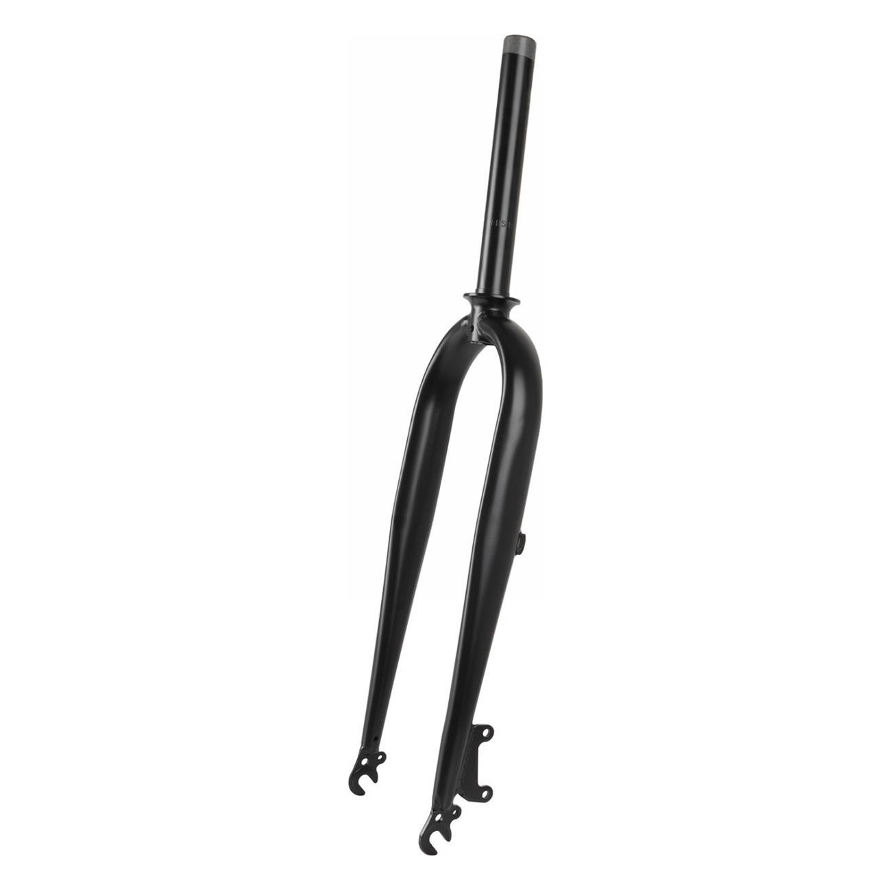 Black Steel Rigid Fork for 26' Fatbike with IS Disc Brake, 135 mm Width - 1