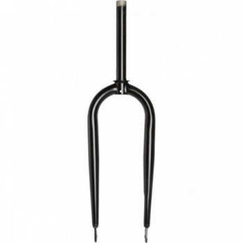 Black Steel Rigid Fork for 26' Fatbike with IS Disc Brake, 135 mm Width - 2