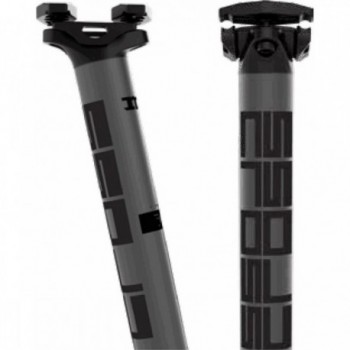 MUD CROSS Carbon Seatpost 30.9x400mm Offset 0mm - Lightweight & Performance - 1