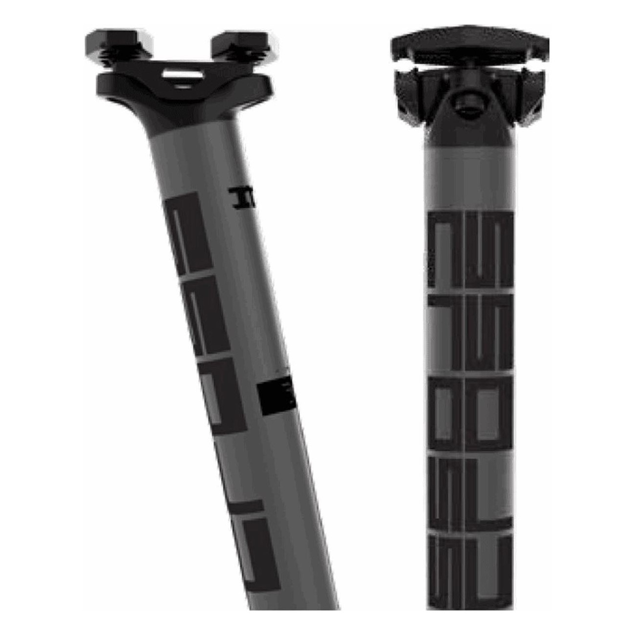 MUD CROSS Carbon Seatpost 30.9x400mm Offset 0mm - Lightweight & Performance - 1