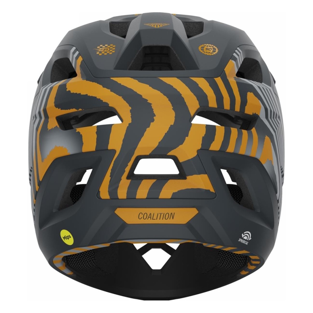 Casco MTB Integrale Giro Coalition Spherical MIPS 51-55 cm - Matte Dark Shark, Tecnologia Spherical e Ventilazione Avanzata - 3 