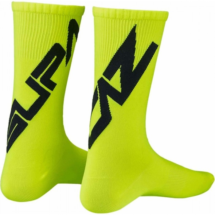 Atmungsaktive SUPASOX TWISTED Socken Gelb aus Nylon Größe M - SUPACAZ - 1