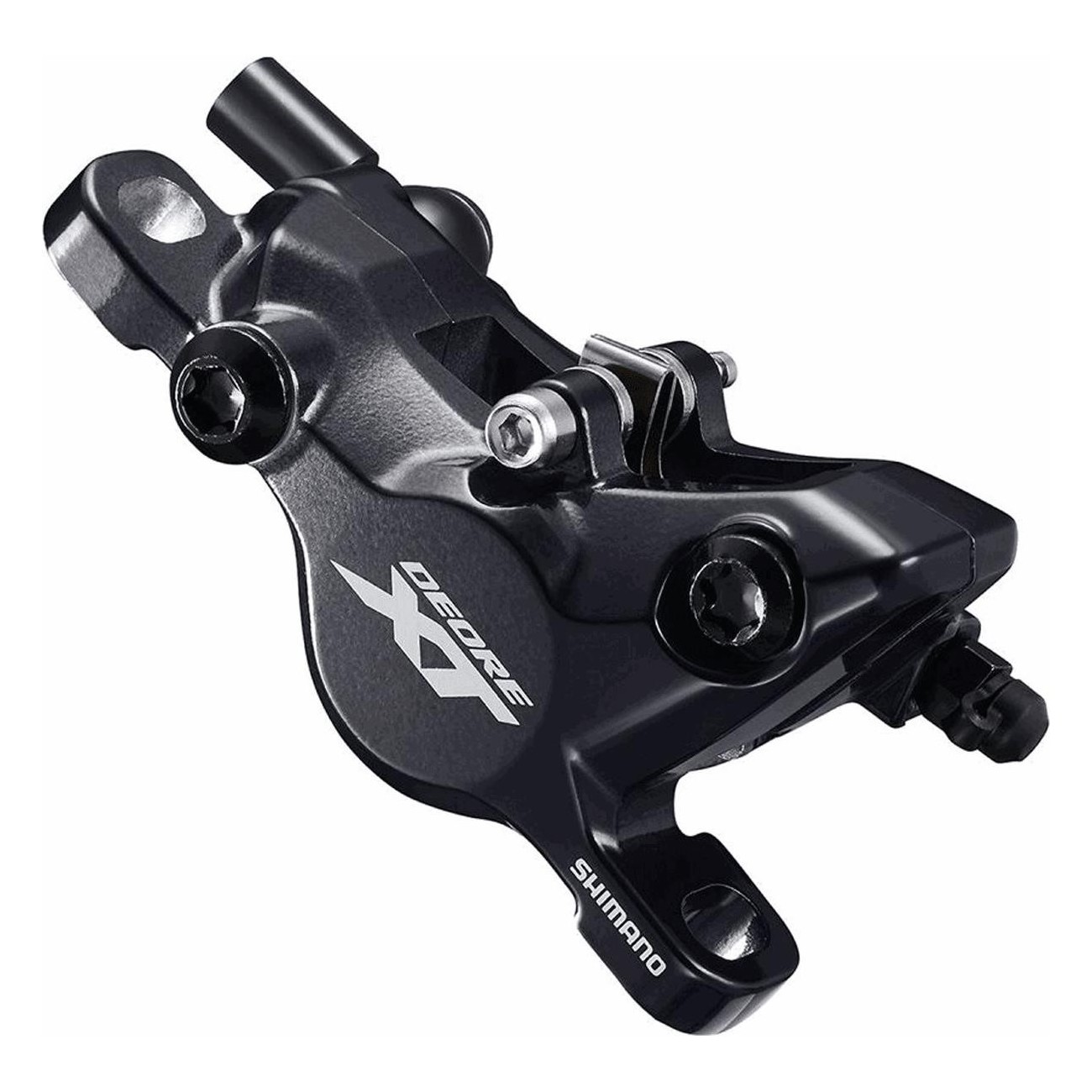 Pinza Hidráulica Shimano XT M8100 Delantera y Trasera, 2 Pistones, Negro - 1