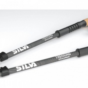 Silva Aluminum Trekking Poles with Cork Handles and Included Accessories - 3