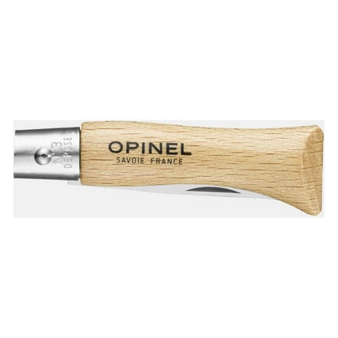 Couteaux Opinel Viroblock N.3 Inox - Set de 12 Pièces, Tradition Mini - 3