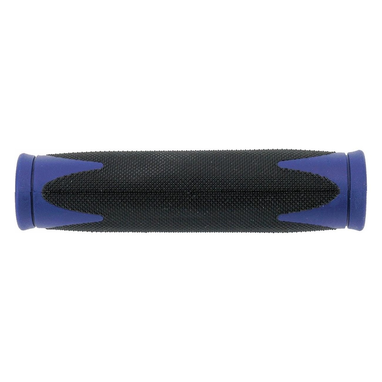 VELO 130mm Bicomponente Griffe Schwarz/Blau mit D2 Komfortgriff - 1