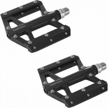 Zeray ZP-A995 Flat Offroad Pedals Black - Lightweight 400g, Ultra-Slim Design - 1