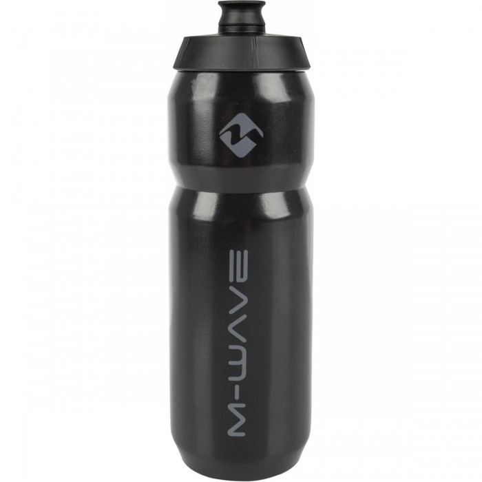 M-WAVE 750 ml Black Plastic Water Bottle - 1