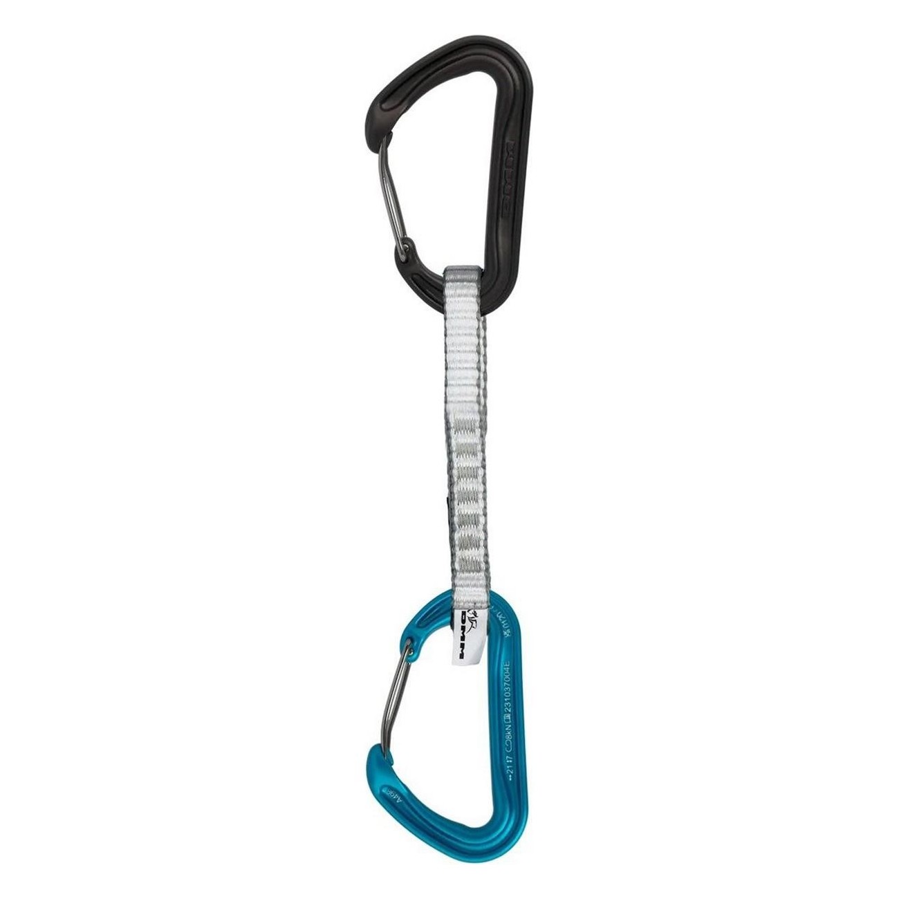 Aether Quickdraw Karabiner 25cm: Leicht, Sicher und Robust für Klettern - 2