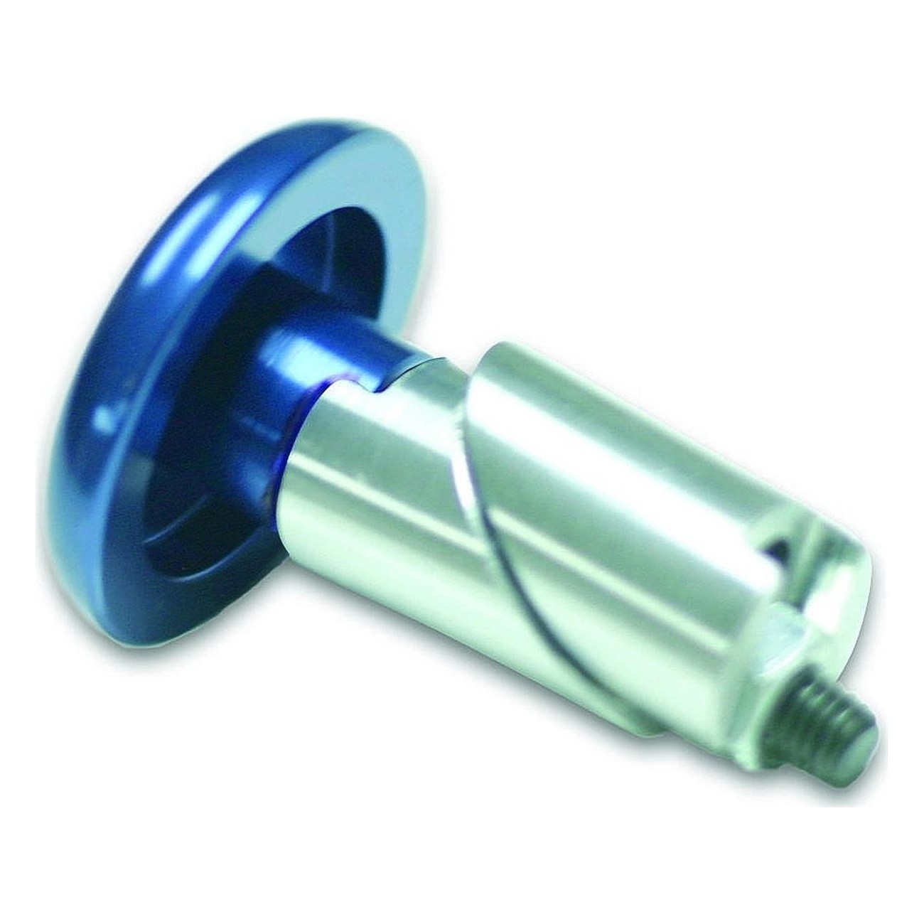 ODI Blue 6061 Aluminum End Caps for Handlebars - 3