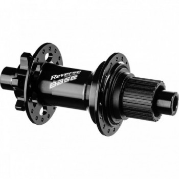 Mozzo Reverse Nabe Base Boost Disc HR 32H 148/12mm Shimano Micro Spline Nero per MTB e Gravel - 1 - Mozzo - 4717480169795