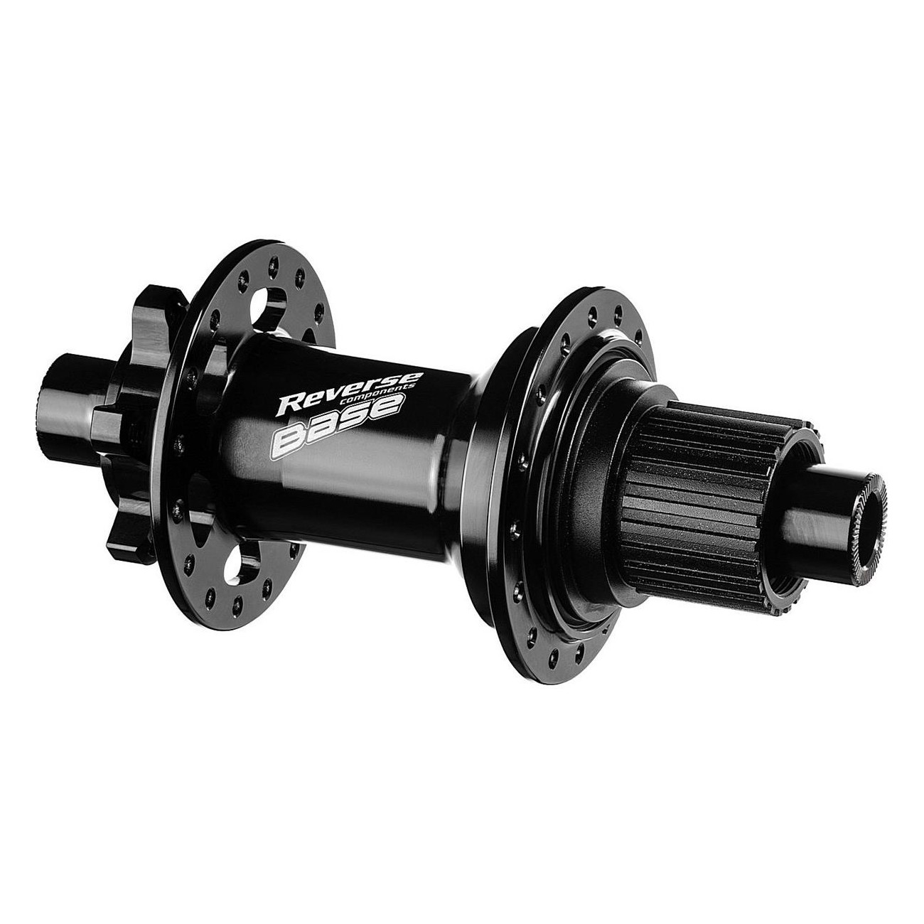 Mozzo Reverse Nabe Base Boost Disc HR 32H 148/12mm Shimano Micro Spline Nero per MTB e Gravel - 1 - Mozzo - 4717480169795