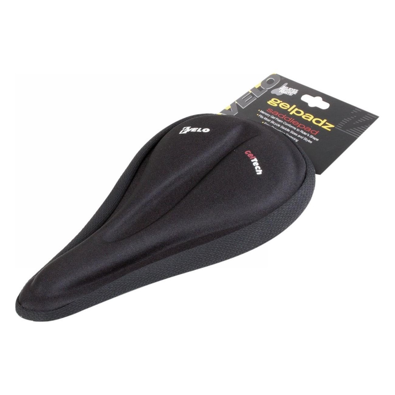 Housse de selle en gel anatomique 283x172 mm avec câble de tension et Eurohole - 2