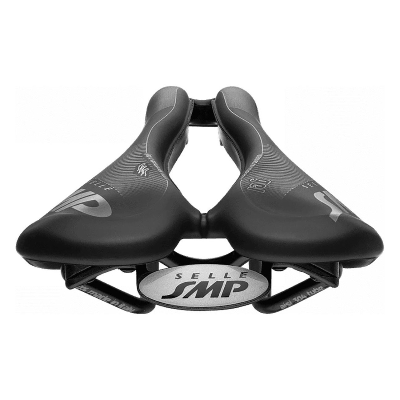 Selle VT20C Gel Noir pour Route, VTT et Triathlon - Confort et Polyvalence 144x255 mm - 3