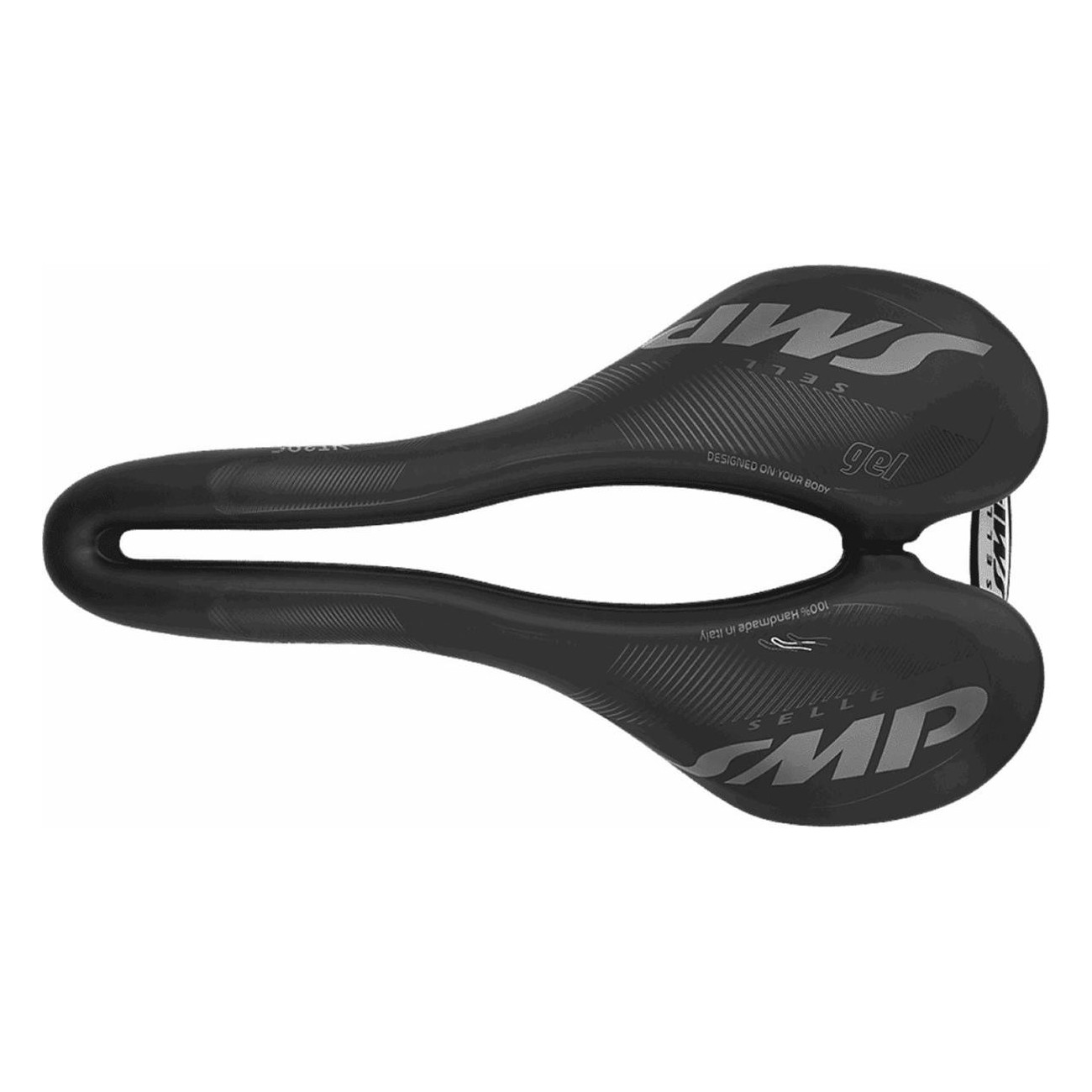 VT20C Black Gel Saddle for Road, Off-Road & Triathlon - Comfort 144x255 mm - 4