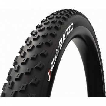 MTB Tire 27.5x2.60 Barzo Hard Black XC with Aggressive Tread for Optimal Traction - 1